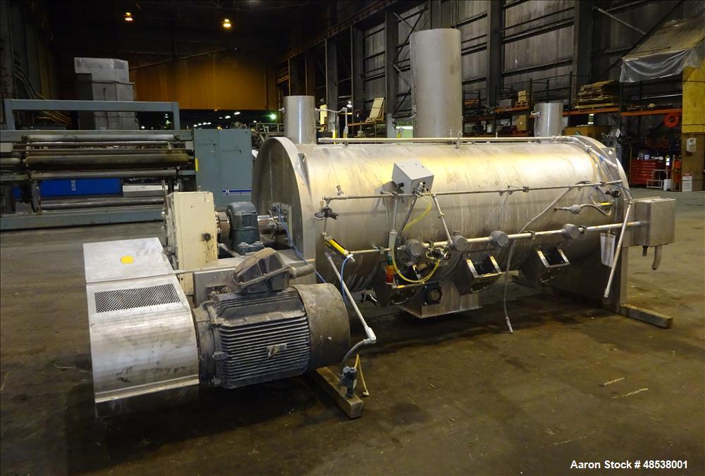 Used Scott Plow Mixer, Model 4810, 48" x 120", 75 cubic foot