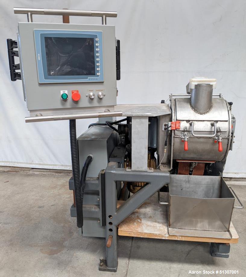 Used Laboratory Plow Mixer, Approximate 1.5 Cubic Foot Capacity