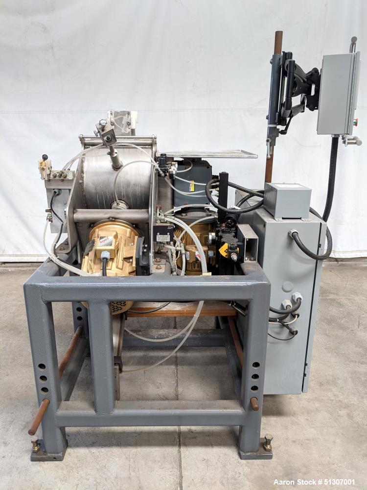 Used Laboratory Plow Mixer, Approximate 1.5 Cubic Foot Capacity
