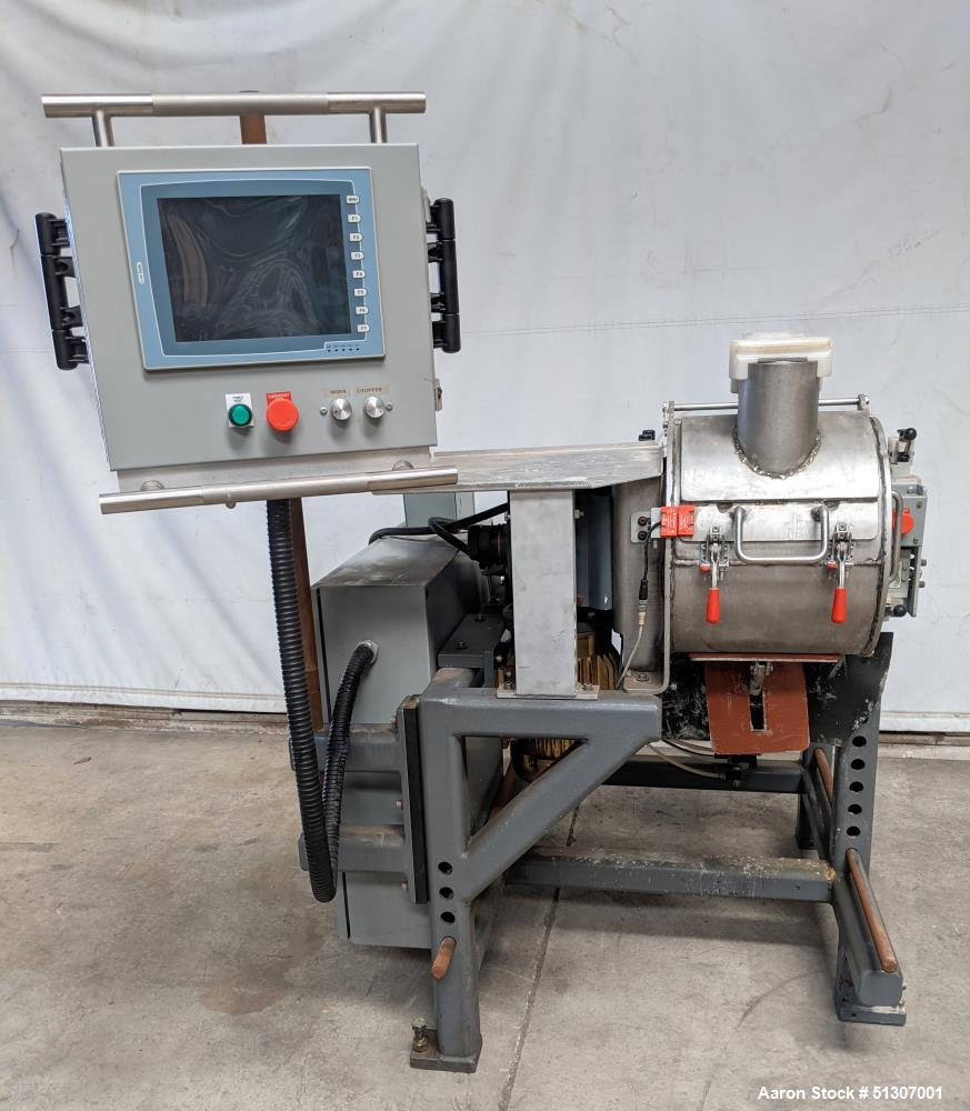 Used Laboratory Plow Mixer, Approximate 1.5 Cubic Foot Capacity