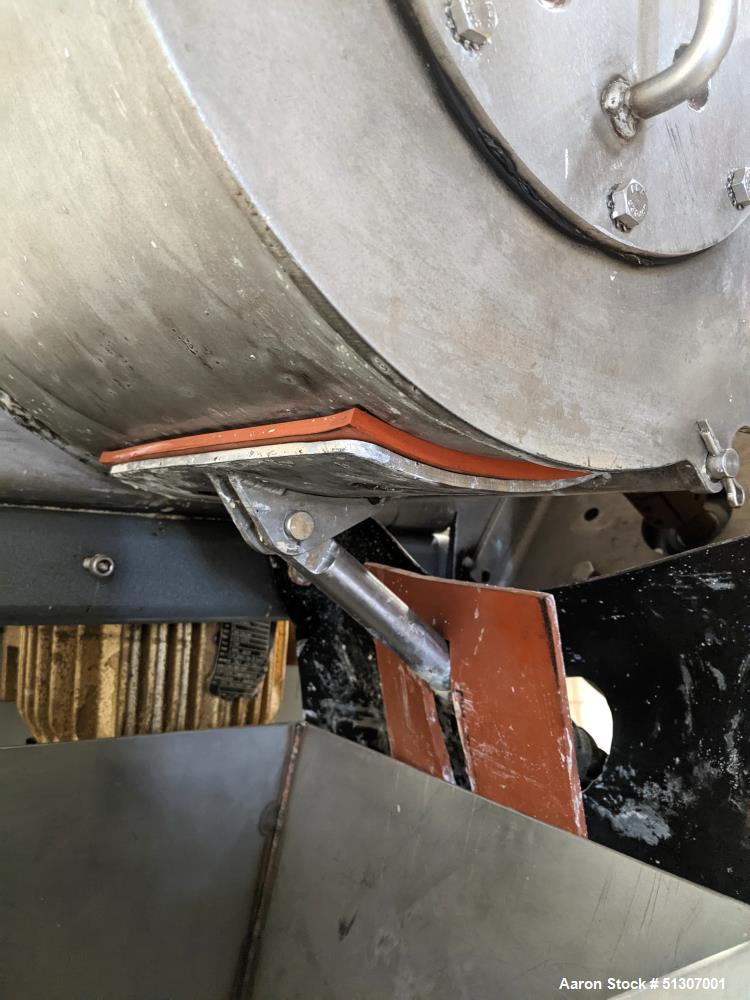 Used Laboratory Plow Mixer, Approximate 1.5 Cubic Foot Capacity