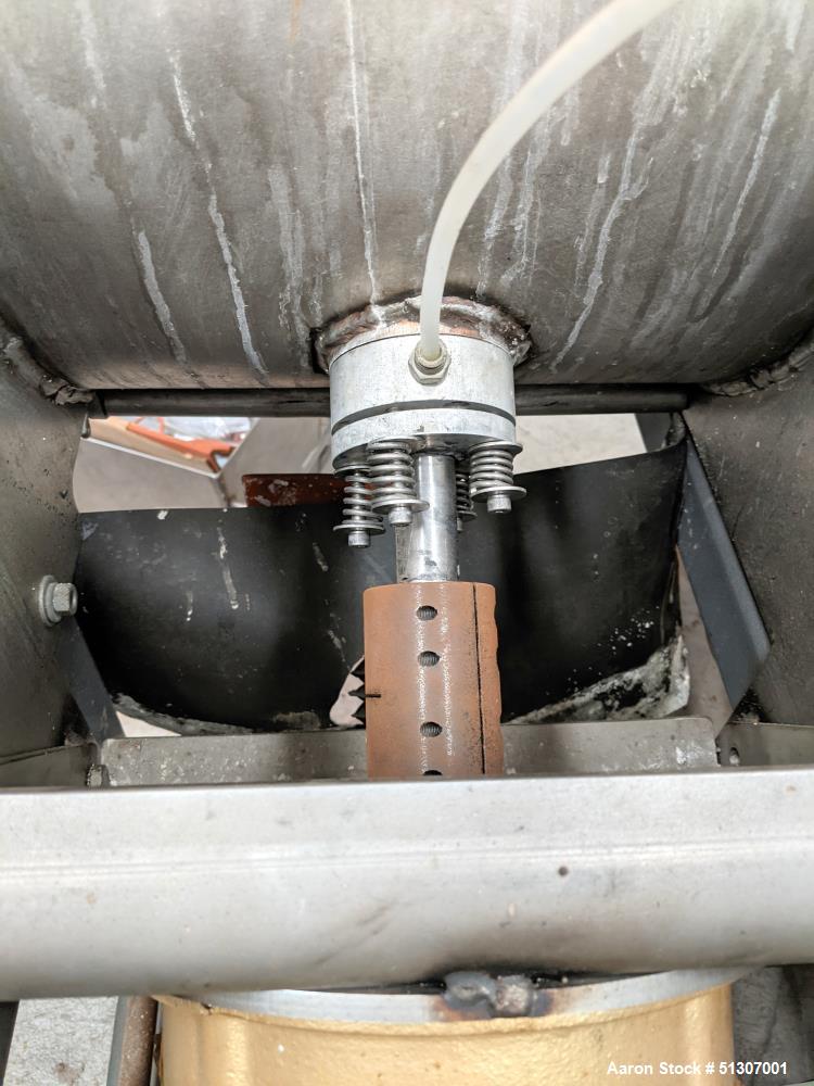 Used Laboratory Plow Mixer, Approximate 1.5 Cubic Foot Capacity