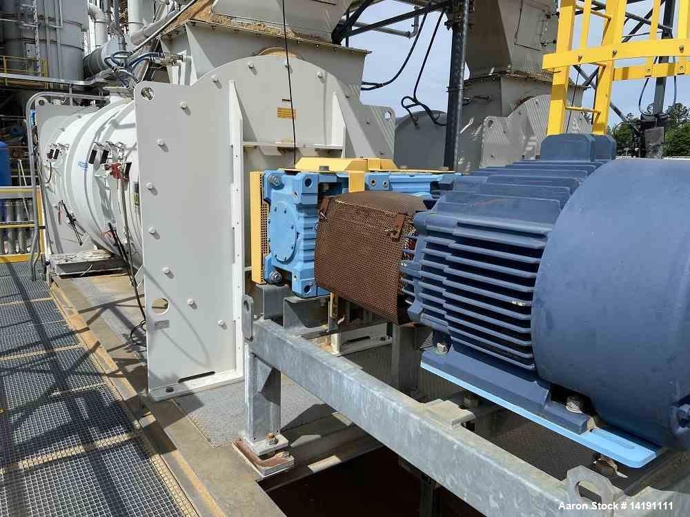 Used 370 Cu Ft (10500 Liter) WAM Group SpA Continuous Horizontal Single Shaft Pl