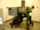 Used Littleford Mixer, model FKM 130, stainless steel construction, 4.6 cubic foot working capacity, 2.8 cubic foot working capcity, with 10 hp 230/460 volt high speed chopper, 7.5 hp 230/460 volt ma...
