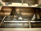 Used Littleford Mixer, model FKM 130, stainless steel construction, 4.6 cubic foot working capacity, 2.8 cubic foot working capcity, with 10 hp 230/460 volt high speed chopper, 7.5 hp 230/460 volt ma...