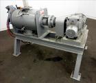 Used Plow Mixer, 304 Stainless Steel, Jacketed, approximately 1.76 Cubic Feet