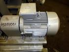Used Plow Mixer, 304 Stainless Steel, Jacketed, approximately 1.76 Cubic Feet