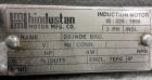 Used Plow Mixer, 304 Stainless Steel, Jacketed, approximately 1.76 Cubic Feet
