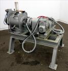 Used Plow Mixer, 304 Stainless Steel, Non-Jacketed, approximately 0.64 Cubic Feet