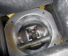 Used Plow Mixer, 304 Stainless Steel, Non-Jacketed, approximately 0.64 Cubic Feet