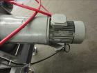 Used Plow Mixer, 304 Stainless Steel, Non-Jacketed, approximately 0.64 Cubic Feet