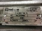 Used Plow Mixer, 304 Stainless Steel, Non-Jacketed, approximately 0.64 Cubic Feet