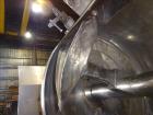 Used Plow Mixer, Approximately 20 Cubic Feet, 316 Stainless steel.