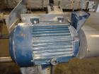 Used Plow Mixer, Approximately 20 Cubic Feet, 316 Stainless steel.