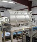 Used Buhler DFMF-2-P-RF Stainless Steel Plow Mixer with HMI Controls – 12.8 Cu. Ft. Capacity