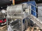Used Buhler DFMF-2-P-RF Stainless Steel Plow Mixer with HMI Controls – 12.8 Cu. Ft. Capacity