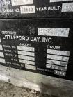 Littleford Day Batch Type Plow Mixer / Vacuum Dryer, Model FKM2000E