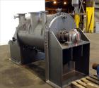 Used Stainless Steel Haagen & Rinau Paddle Mixer Dryer, Type HSM 1200 KV