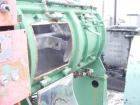 USED: J H Day turbulent mixer, size 25, carbon steel, chrome plated. 22.3 cubic foot total capacity. Carbon steel jacketed chamber 32
