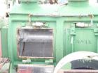 USED: J H Day turbulent mixer, size 25, carbon steel, chrome plated. 22.3 cubic foot total capacity. Carbon steel jacketed chamber 32