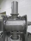 Used Littleford Mixer, Model FM130D. Stainless steel construction 4.6 cubic feet total, 2.8 cubic feet working capacity, jacketed for 75 psi at 320 degrees F. with main shaft motor and chopper motor,...