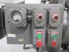 Used Littleford Mixer, Model FM130D. Stainless steel construction 4.6 cubic feet total, 2.8 cubic feet working capacity, jacketed for 75 psi at 320 degrees F. with main shaft motor and chopper motor,...