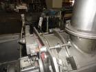 Used Littleford Mixer, Model FM130D. Stainless steel construction 4.6 cubic feet total, 2.8 cubic feet working capacity, jacketed for 75 psi at 320 degrees F. with main shaft motor and chopper motor,...