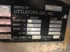 Used- Littleford Model FKM-1200-D Jacketed Plough/Plow Mixer/Dryer