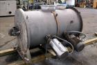 Used Littleford Plow Mixer, Model FKM-1200, 1200 Liters (317 Gallon), 42 Cubic Feet, Batch Type, Stainless Steel. Non-jacketed chamber approximately 37