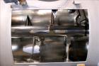 Used Littleford Plow Mixer, Model FKM-1200, 1200 Liters (317 Gallon), 42 Cubic Feet, Batch Type, Stainless Steel. Non-jacketed chamber approximately 37
