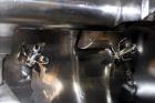 Used Littleford Plow Mixer, Model FKM-1200, 1200 Liters (317 Gallon), 42 Cubic Feet, Batch Type, Stainless Steel. Non-jacketed chamber approximately 37