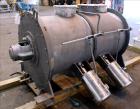 Used Littleford Plow Mixer, Model FKM-1200, 1200 Liters (317 Gallon), 42 Cubic Feet, Batch Type, Stainless Steel. Non-jacketed chamber approximately 37