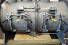 Used Littleford Plow Mixer, Model FKM-1200, 1200 Liters (317 Gallon), 42 Cubic Feet, Batch Type, Stainless Steel. Non-jacketed chamber approximately 37