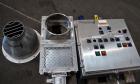 Used Littleford Batch Type Plow Mixer, Model FKM2000E, 321 Stainless Steel. 43 Cubic feet working capacity (73.5  total). Non-jacketed chamber approximate 50” diameter x 79” long. 5” Diameter shaft w...