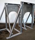 Used Littleford Batch Type Plow Mixer, Model FKM2000E, 321 Stainless Steel. 43 Cubic feet working capacity (73.5  total). Non-jacketed chamber approximate 50” diameter x 79” long. 5” Diameter shaft w...