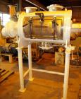 Used Littleford Batch Type Plow Mixer, model FKM-300-D, 6 cubic feet working capacity, 10 total, 304 stainless steel. Carbon steel jacketed chamber, 24