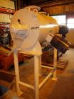 Used Littleford Batch Type Plow Mixer, model FKM-300-D, 6 cubic feet working capacity, 10 total, 304 stainless steel. Carbon steel jacketed chamber, 24