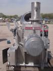 Used Littleford Day Batch Type Plow Mixer, model FKM-300-D, 6 cubic feet working capacity (10 total). 304 stainless steel non-jacketed chamber 24.88