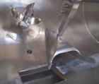 Used Littleford Day Batch Type Plow Mixer, model FKM-300-D, 6 cubic feet working capacity (10 total). 304 stainless steel non-jacketed chamber 24.88