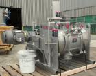 Used Littleford Day Batch Type Plow Mixer, model FKM-300-D, 6 cubic feet working capacity (10 total). 304 stainless steel non-jacketed chamber 24.88