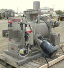 Used Littleford Day Batch Type Plow Mixer, model FKM-300-D, 6 cubic feet working capacity (10 total). 304 stainless steel non-jacketed chamber 24.88