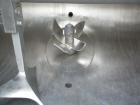 Used Littleford Day Batch Type Plow Mixer, model FKM-300-D, 6 cubic feet working capacity (10 total). 304 stainless steel non-jacketed chamber 24.88
