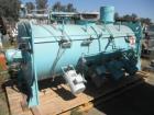 Used- Littleford Plow Mixer, Model FKM-3000-D. Stainless steel construction. Mixing chamber measures 42