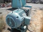 Used- Littleford Plow Mixer, Model FKM-3000-D. Stainless steel construction. Mixing chamber measures 42