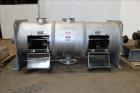 Used- Littleford 3000-Liter Horizontal Cylindrical Batch Mixer, Model FKM-3000-D