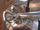 Used- Littleford Plow Mixer, Model FKM-4200-D. Stainless steel contacts. Mixing chamber measures 48