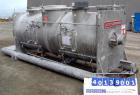 Used Littleford Plow Mixer, Model FKM-4200D. Batch type, 86.9 cubic feet working capacity, 148.2 total, 316 stainless steel.  2 zone stainless steel jacketed chamber approximately 50