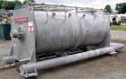 Used Littleford Plow Mixer, Model FKM-4200D. Batch type, 86.9 cubic feet working capacity, 148.2 total, 316 stainless steel.  2 zone stainless steel jacketed chamber approximately 50