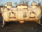 Used-Littleford Mixer, Model FKM 5000 D.  Solid stainless steel shell, shell measures approximately 54