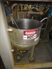 Used Lodige Plow Mixer, Model FKM-600-D, 304 Stainless Steel.